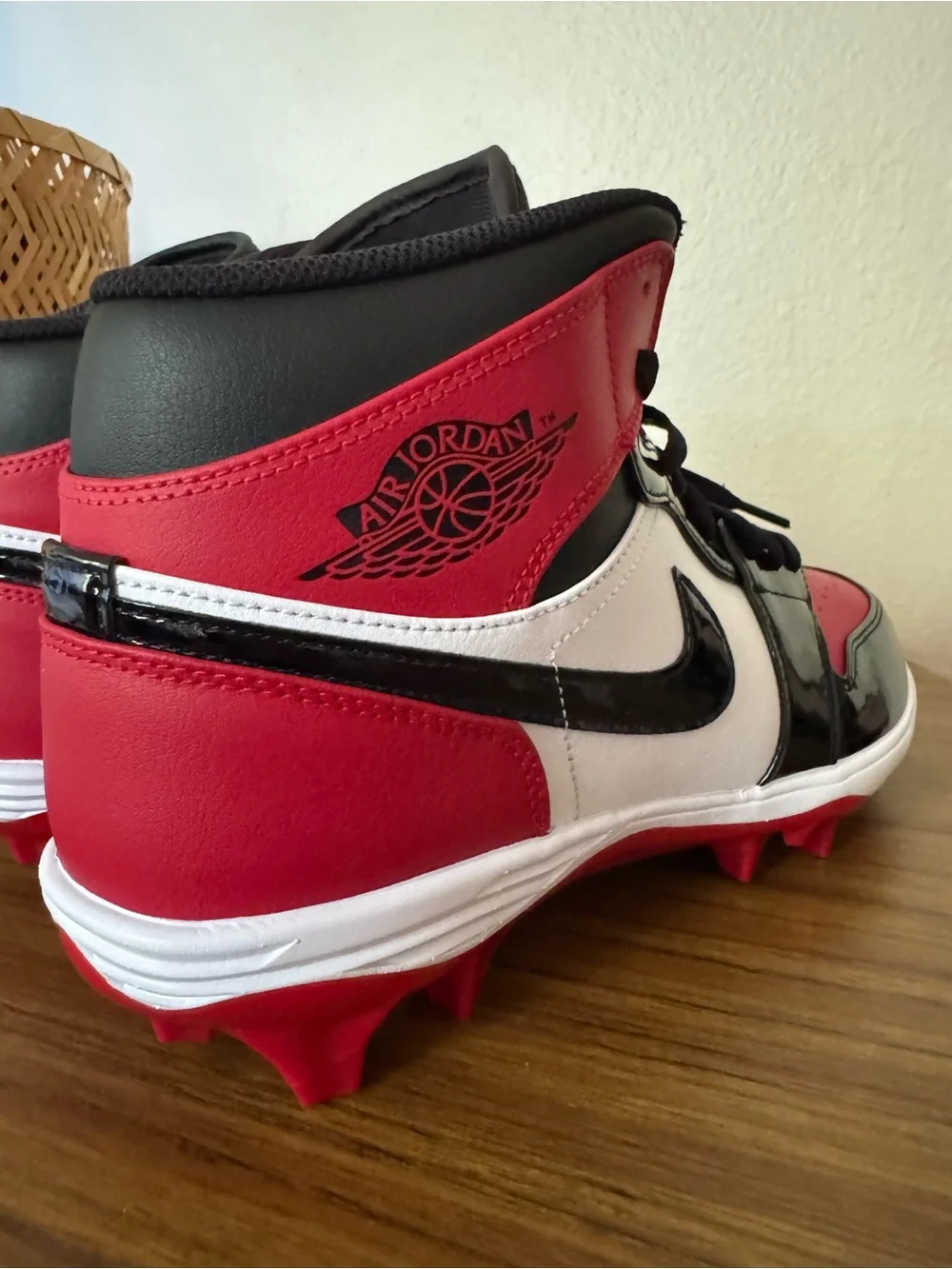 Jordan 1 Mid Football Cleats 11.5 Brand NEW